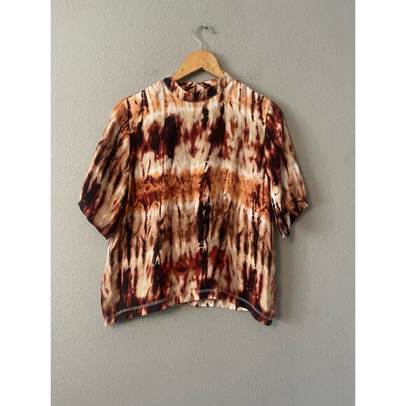 Nanushka Kaden Abstract-Print Top - Picture 6 of 11